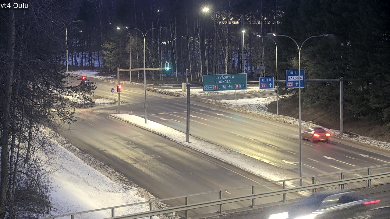 Kelikamerat Kuva Tie 4 Oulu, Oulu, Pohjois-Pohjanmaa