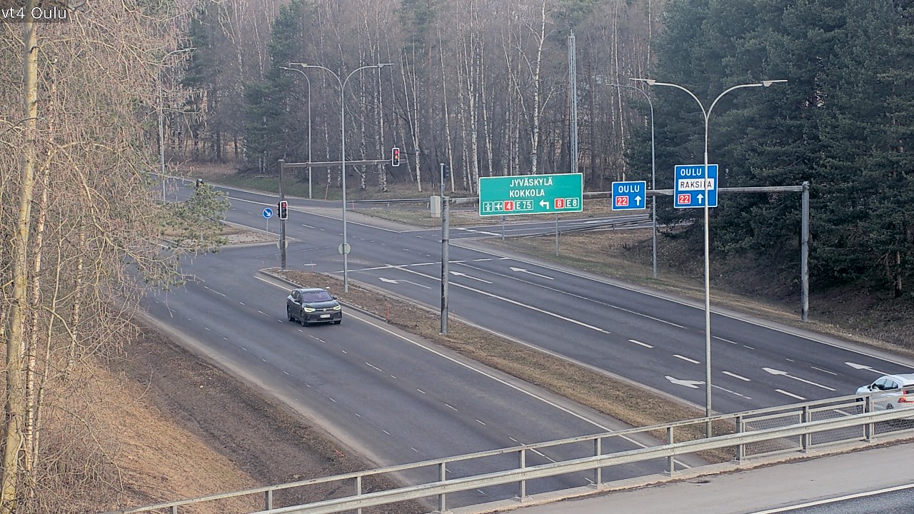 Weather Camera Image Road 4 Oulu, Oulu, Pohjois-Pohjanmaa