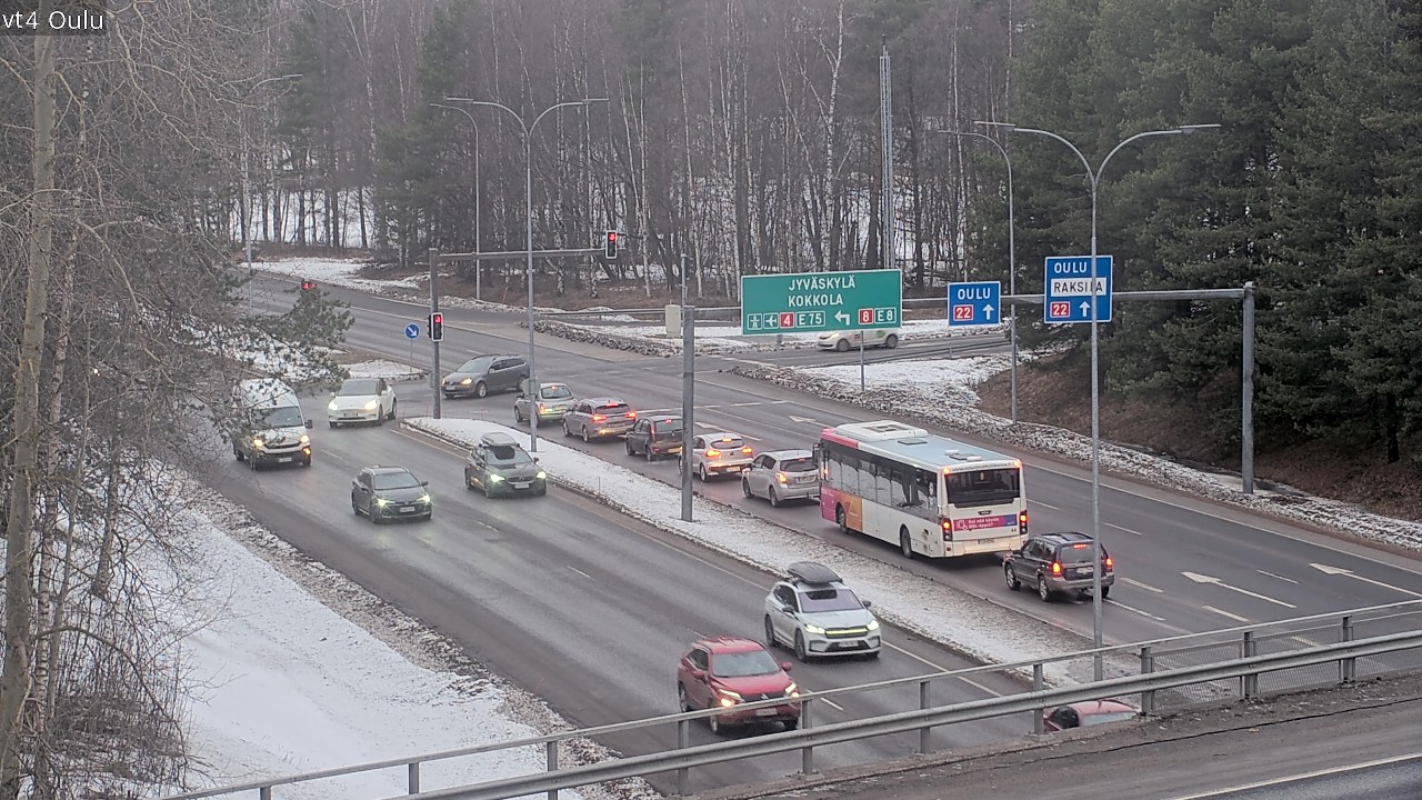 Kelikamerat Kuva Tie 4 Oulu, Oulu, Pohjois-Pohjanmaa