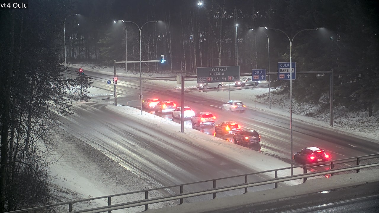 Kelikamerat Kuva Tie 4 Oulu, Oulu, Pohjois-Pohjanmaa