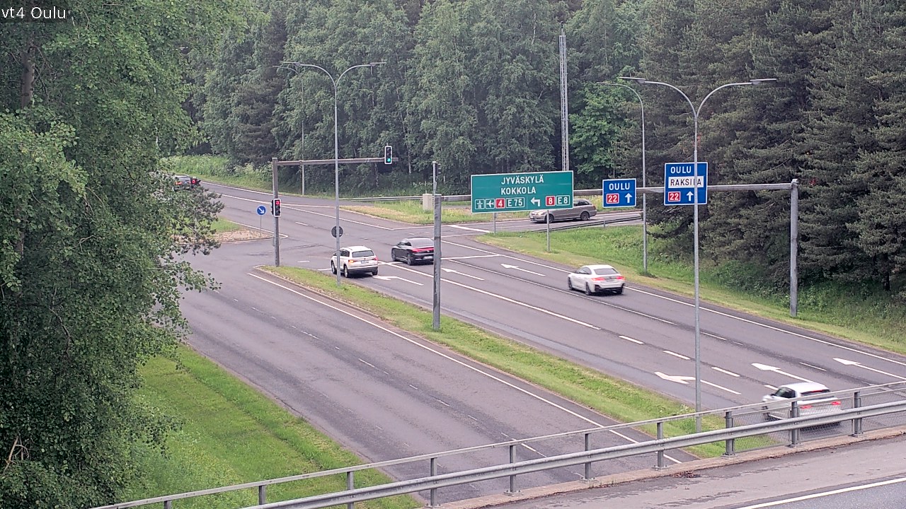 Kelikamerat Kuva Tie 4 Oulu, Oulu, Pohjois-Pohjanmaa