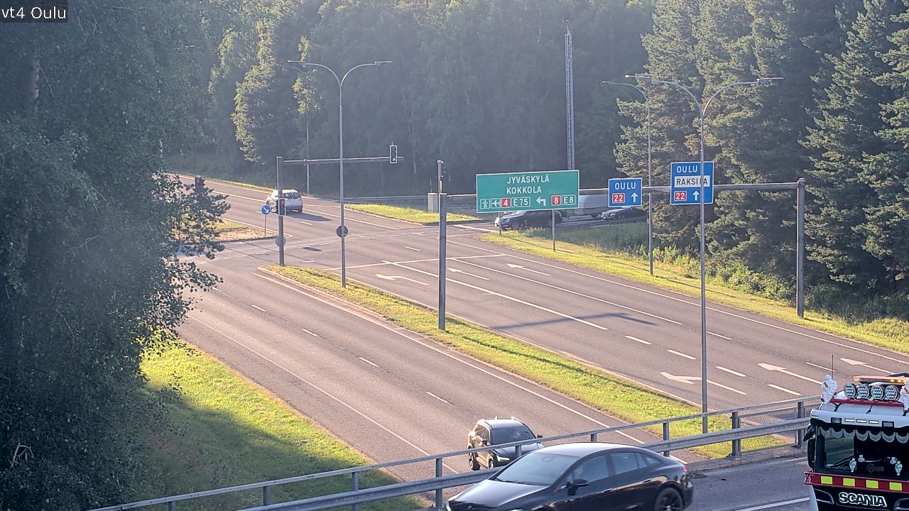 Kelikamerat Kuva Tie 4 Oulu, Oulu, Pohjois-Pohjanmaa