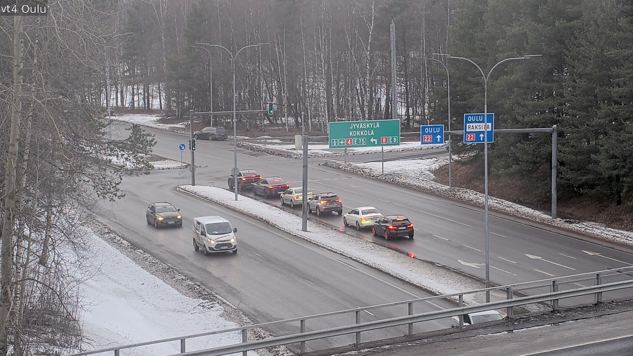 Kelikamerat Kuva Tie 4 Oulu, Oulu, Pohjois-Pohjanmaa