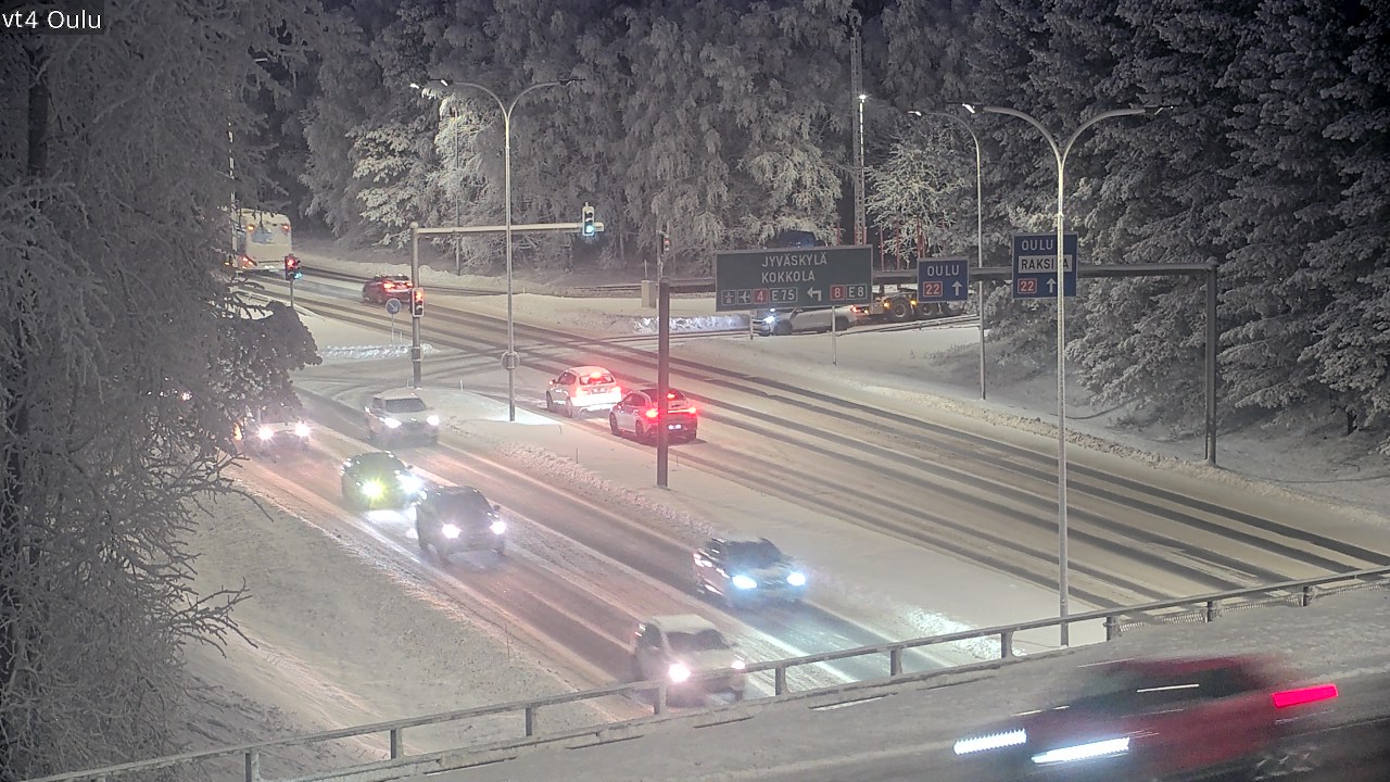 Kelikamerat Kuva Tie 4 Oulu, Oulu, Pohjois-Pohjanmaa