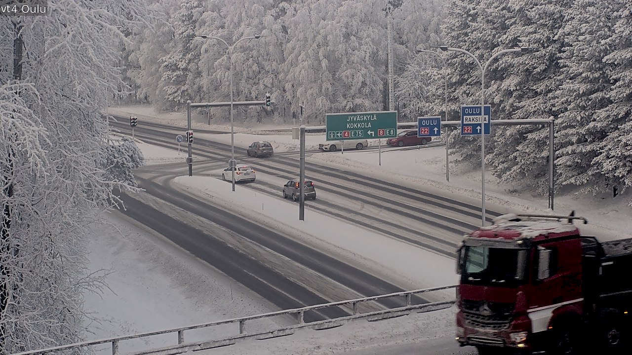 Kelikamerat Kuva Tie 4 Oulu, Oulu, Pohjois-Pohjanmaa