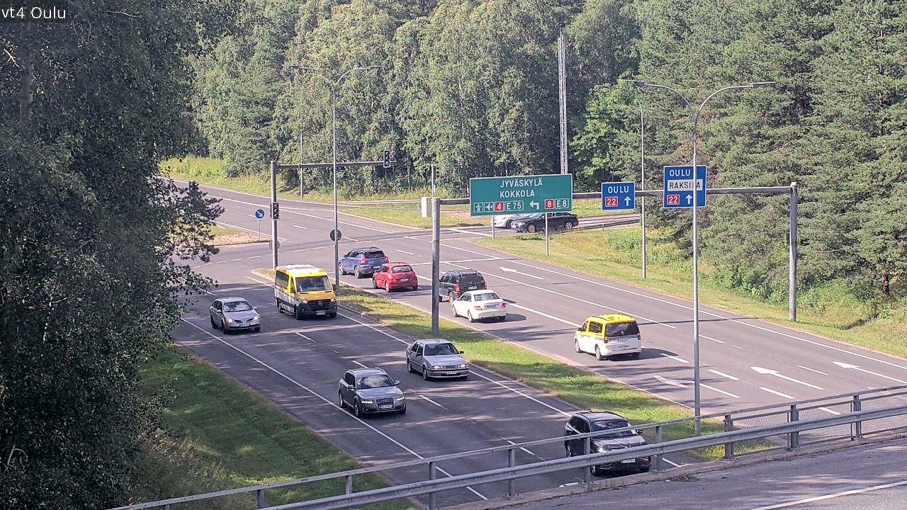 Kelikamerat Kuva Tie 4 Oulu, Oulu, Pohjois-Pohjanmaa