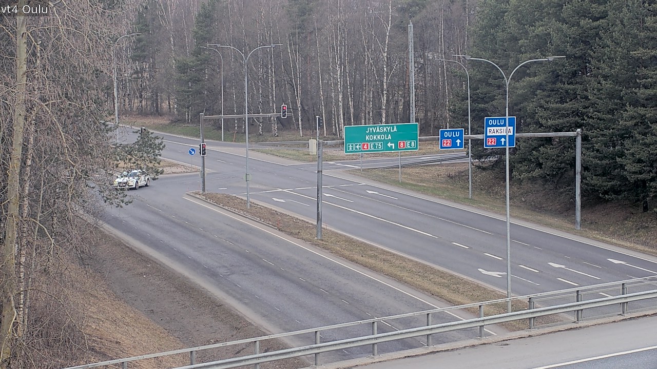 Weather Camera Image Väg 4 Uleåborg, Oulu, Pohjois-Pohjanmaa