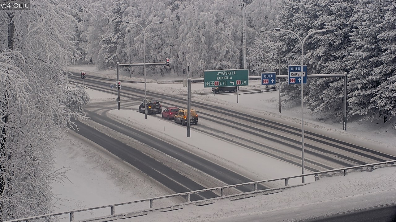 Kelikamerat Kuva Tie 4 Oulu, Oulu, Pohjois-Pohjanmaa