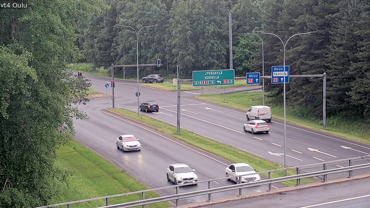 Weather Camera Image Road 4 Oulu, Oulu, Pohjois-Pohjanmaa