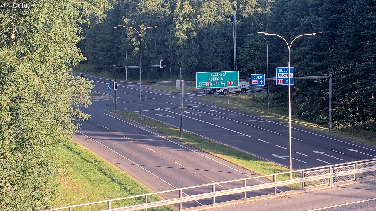 Weather Camera Image Road 4 Oulu, Oulu, Pohjois-Pohjanmaa