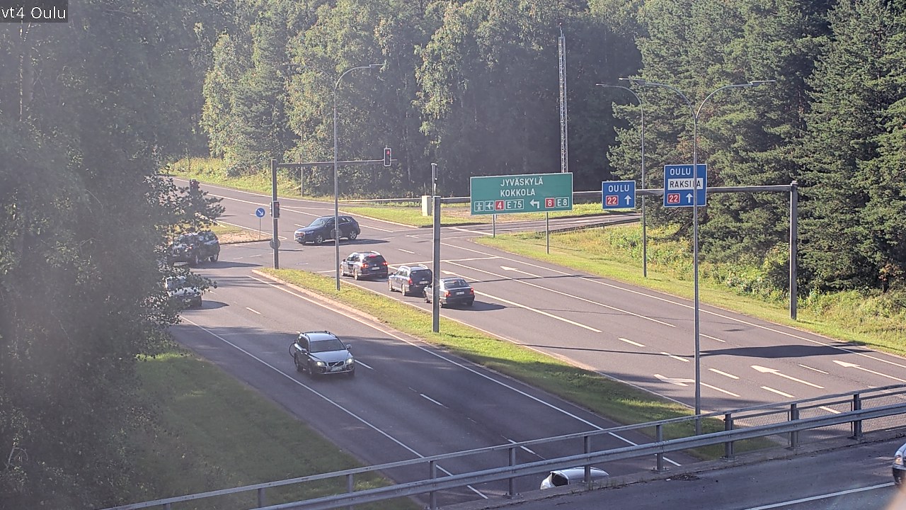 Kelikamerat Kuva Tie 4 Oulu, Oulu, Pohjois-Pohjanmaa