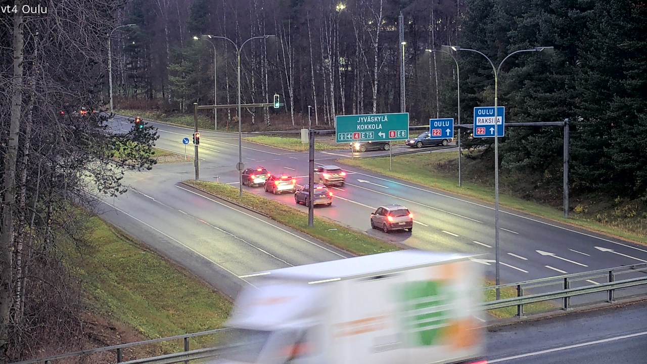 Kelikamerat Kuva Tie 4 Oulu, Oulu, Pohjois-Pohjanmaa