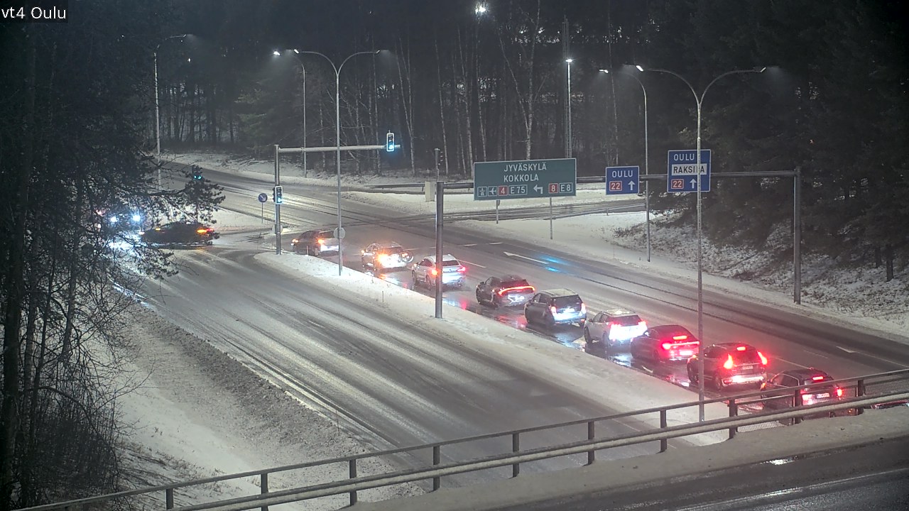 Kelikamerat Kuva Tie 4 Oulu, Oulu, Pohjois-Pohjanmaa