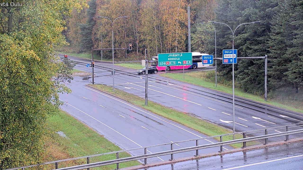 Weather Camera Image Road 4 Oulu, Oulu, Pohjois-Pohjanmaa