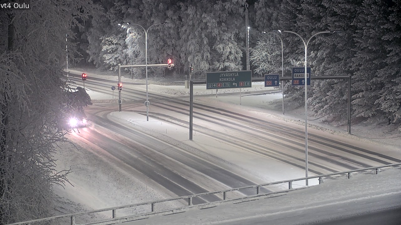 Kelikamerat Kuva Tie 4 Oulu, Oulu, Pohjois-Pohjanmaa