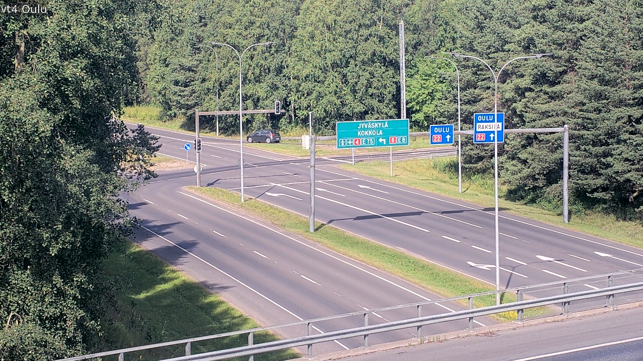 Kelikamerat Kuva Tie 4 Oulu, Oulu, Pohjois-Pohjanmaa