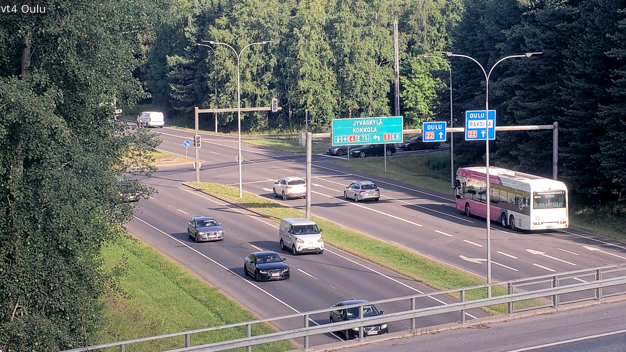 Kelikamerat Kuva Tie 4 Oulu, Oulu, Pohjois-Pohjanmaa