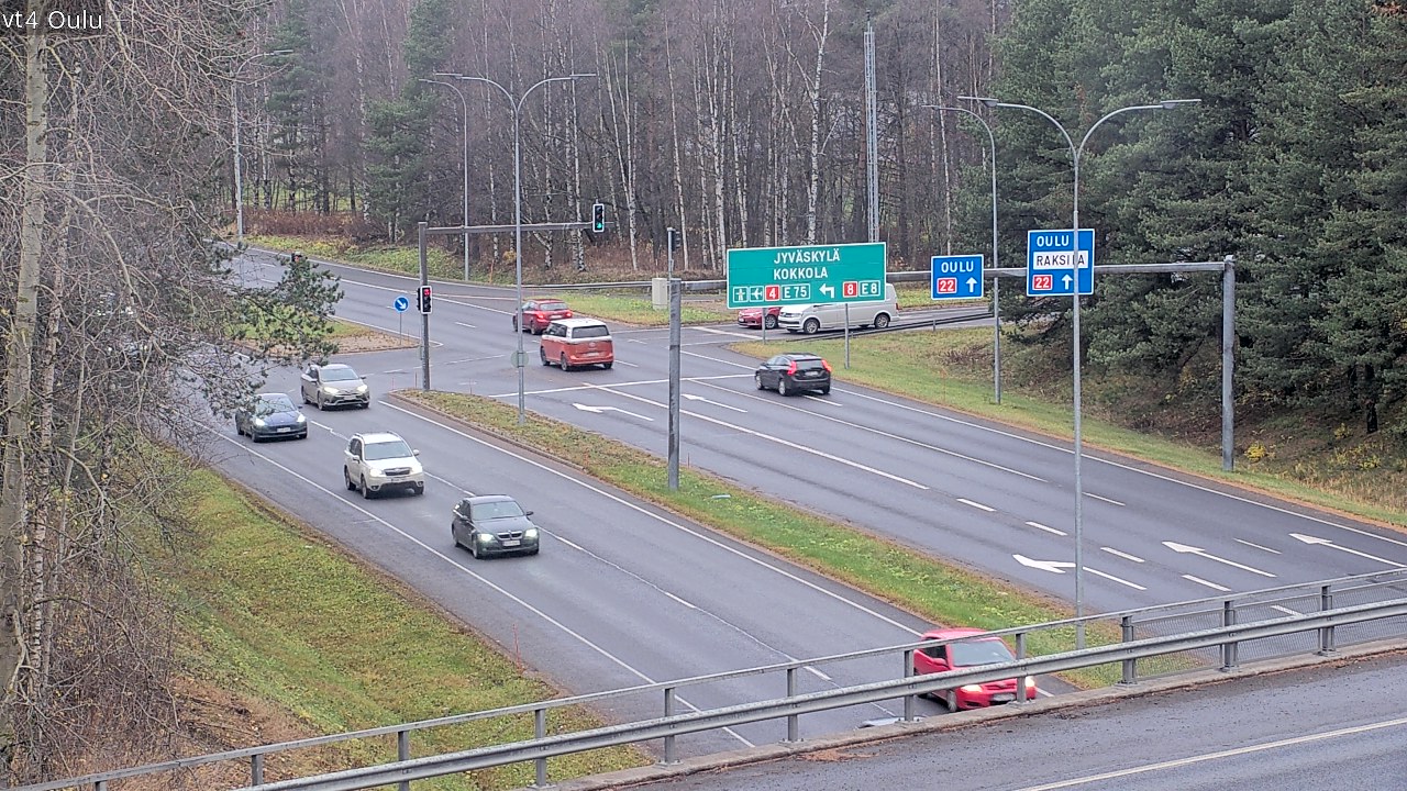 Kelikamerat Kuva Tie 4 Oulu, Oulu, Pohjois-Pohjanmaa