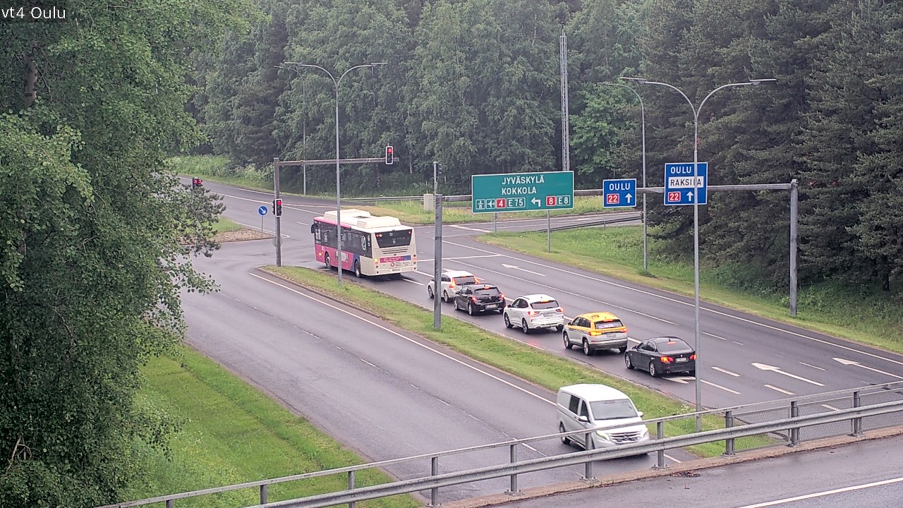 Kelikamerat Kuva Tie 4 Oulu, Oulu, Pohjois-Pohjanmaa
