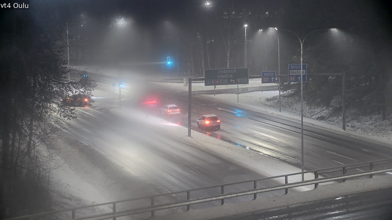 Kelikamerat Kuva Tie 4 Oulu, Oulu, Pohjois-Pohjanmaa