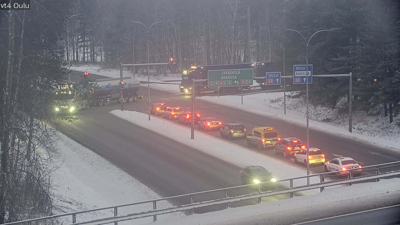 Kelikamerat Kuva Tie 4 Oulu, Oulu, Pohjois-Pohjanmaa