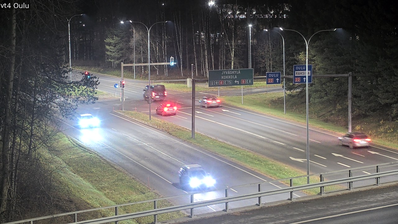 Kelikamerat Kuva Tie 4 Oulu, Oulu, Pohjois-Pohjanmaa