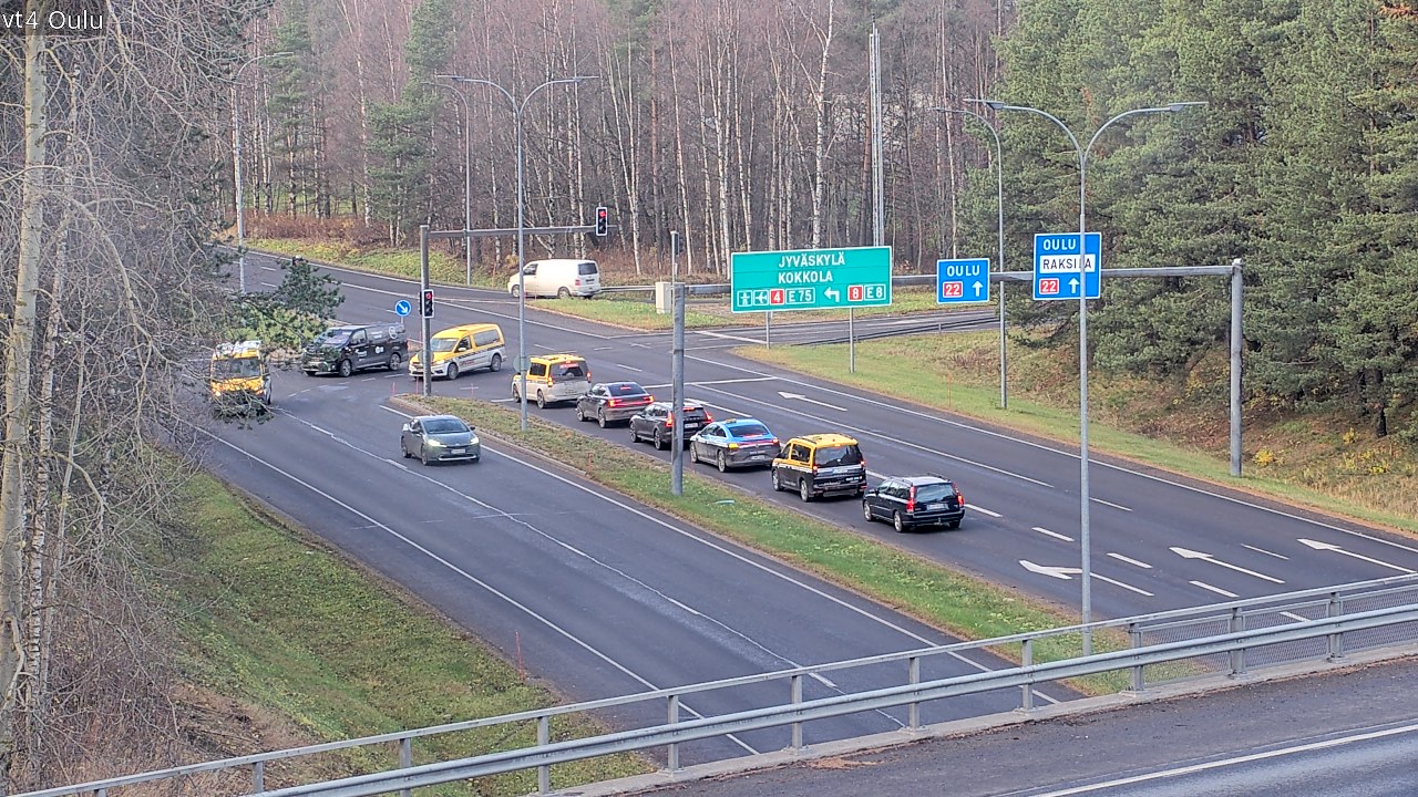 Kelikamerat Kuva Tie 4 Oulu, Oulu, Pohjois-Pohjanmaa