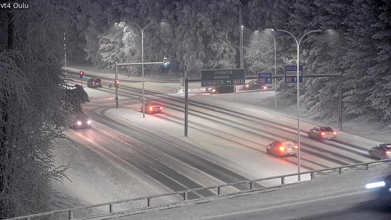 Kelikamerat Kuva Tie 4 Oulu, Oulu, Pohjois-Pohjanmaa
