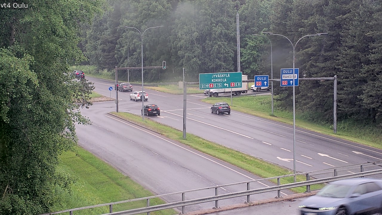 Kelikamerat Kuva Tie 4 Oulu, Oulu, Pohjois-Pohjanmaa