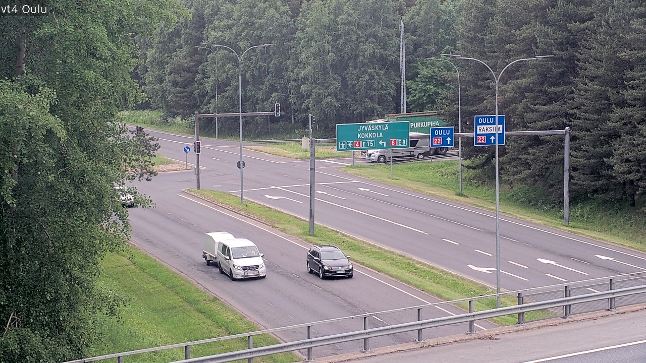 Kelikamerat Kuva Tie 4 Oulu, Oulu, Pohjois-Pohjanmaa