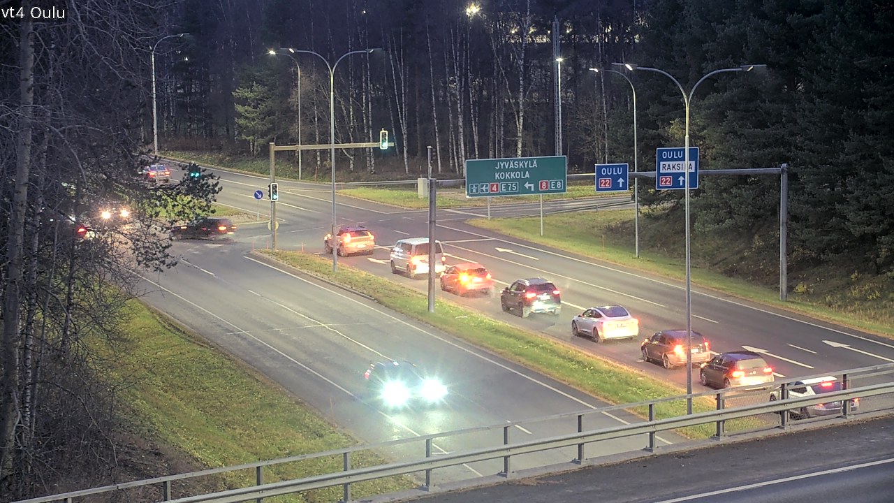 Kelikamerat Kuva Tie 4 Oulu, Oulu, Pohjois-Pohjanmaa