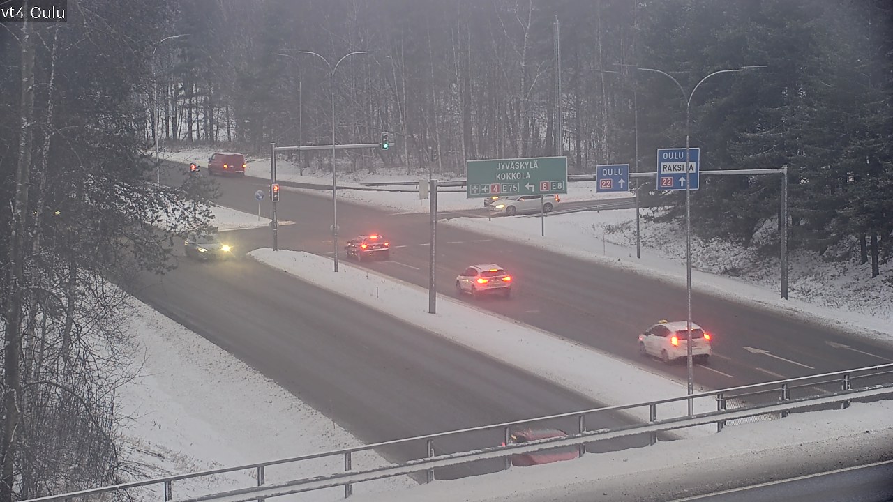 Kelikamerat Kuva Tie 4 Oulu, Oulu, Pohjois-Pohjanmaa