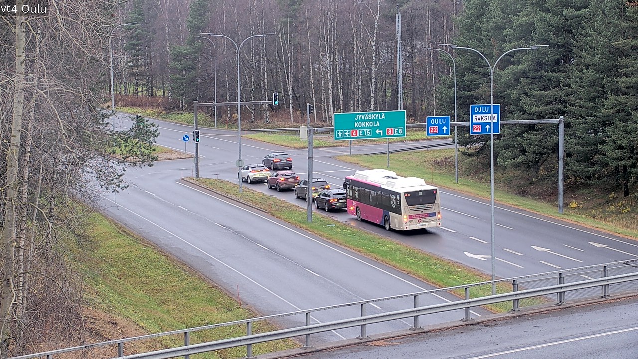 Kelikamerat Kuva Tie 4 Oulu, Oulu, Pohjois-Pohjanmaa