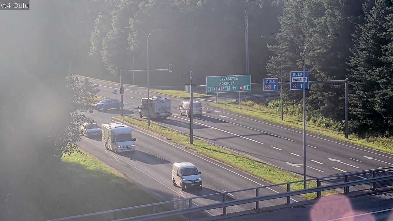 Kelikamerat Kuva Tie 4 Oulu, Oulu, Pohjois-Pohjanmaa