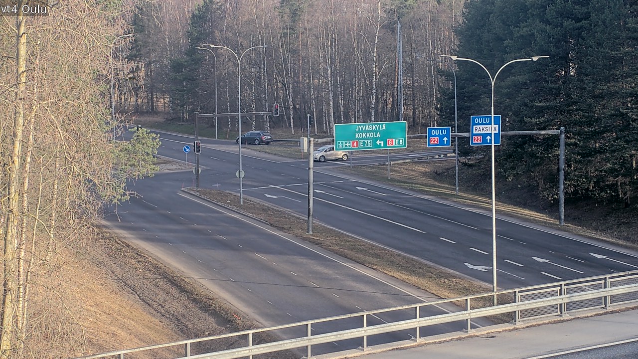 Weather Camera Image Road 4 Oulu, Oulu, Pohjois-Pohjanmaa