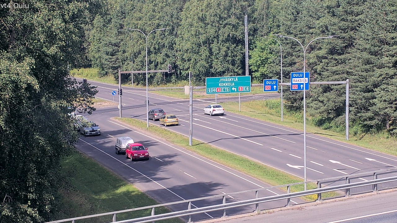 Kelikamerat Kuva Tie 4 Oulu, Oulu, Pohjois-Pohjanmaa