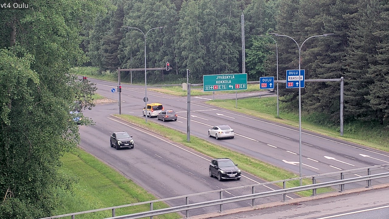 Kelikamerat Kuva Tie 4 Oulu, Oulu, Pohjois-Pohjanmaa