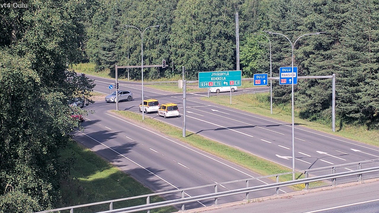 Kelikamerat Kuva Tie 4 Oulu, Oulu, Pohjois-Pohjanmaa