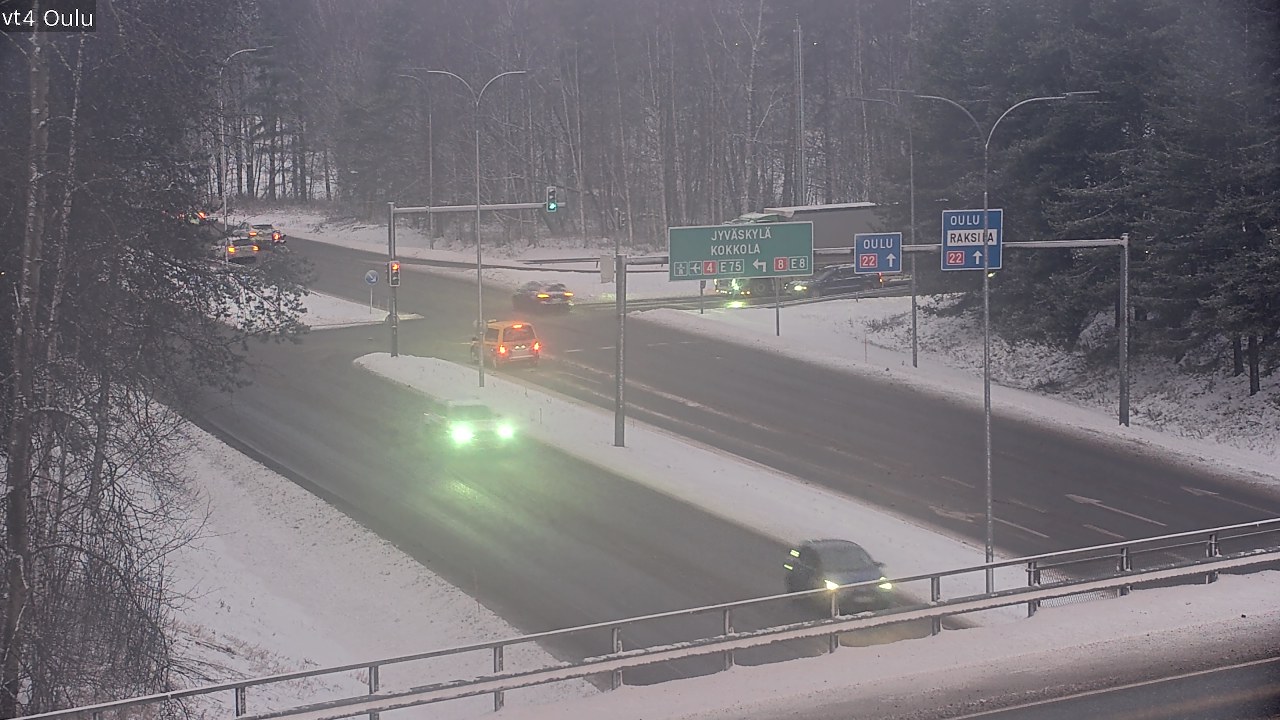 Kelikamerat Kuva Tie 4 Oulu, Oulu, Pohjois-Pohjanmaa