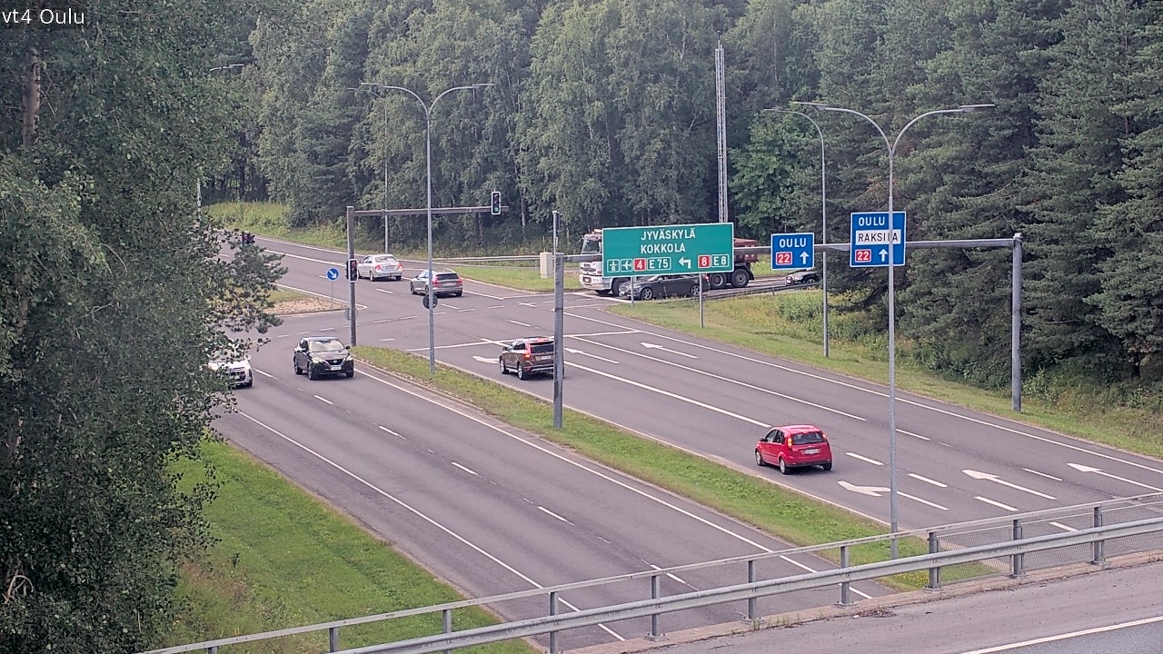 Kelikamerat Kuva Tie 4 Oulu, Oulu, Pohjois-Pohjanmaa