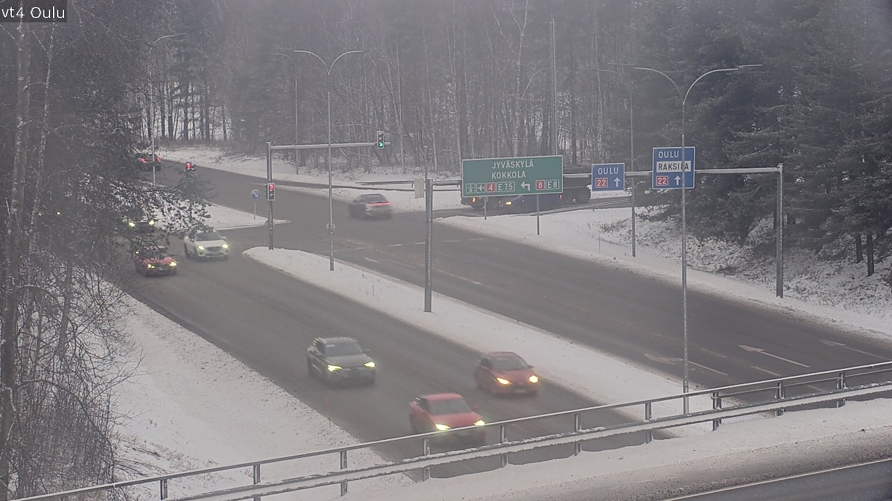 Kelikamerat Kuva Tie 4 Oulu, Oulu, Pohjois-Pohjanmaa