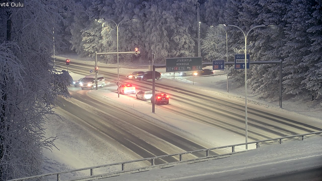 Kelikamerat Kuva Tie 4 Oulu, Oulu, Pohjois-Pohjanmaa