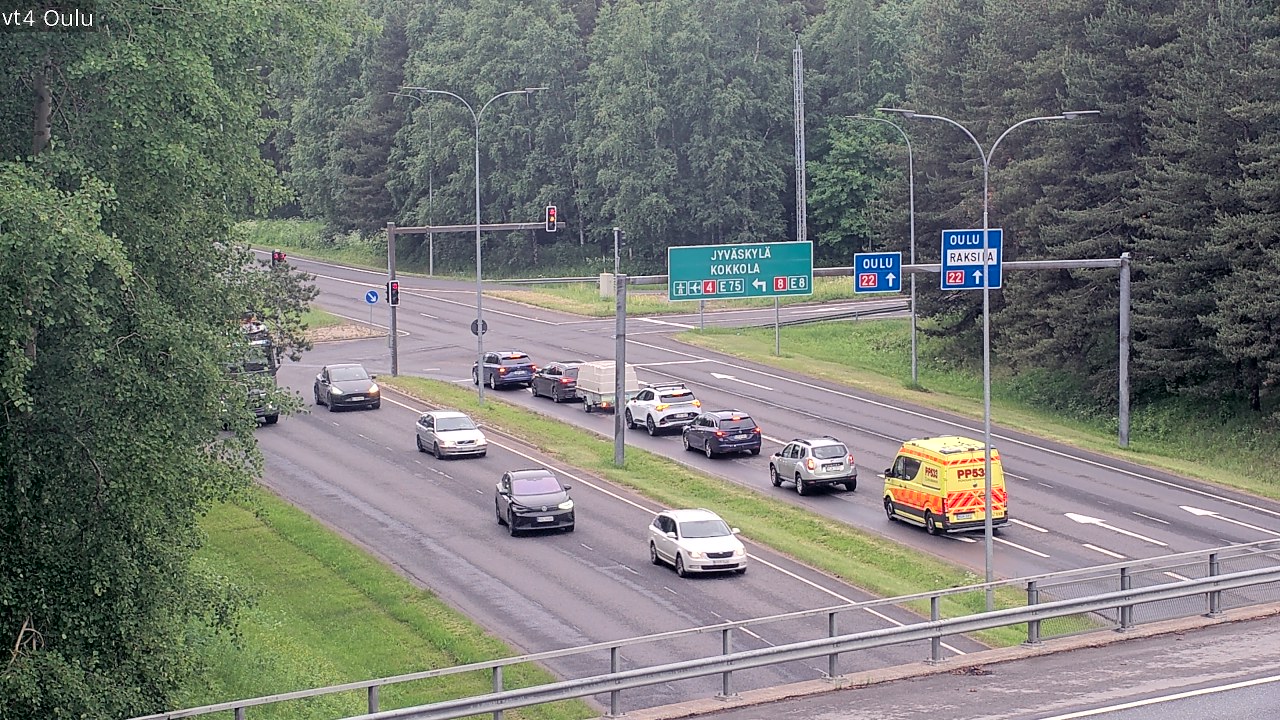 Kelikamerat Kuva Tie 4 Oulu, Oulu, Pohjois-Pohjanmaa
