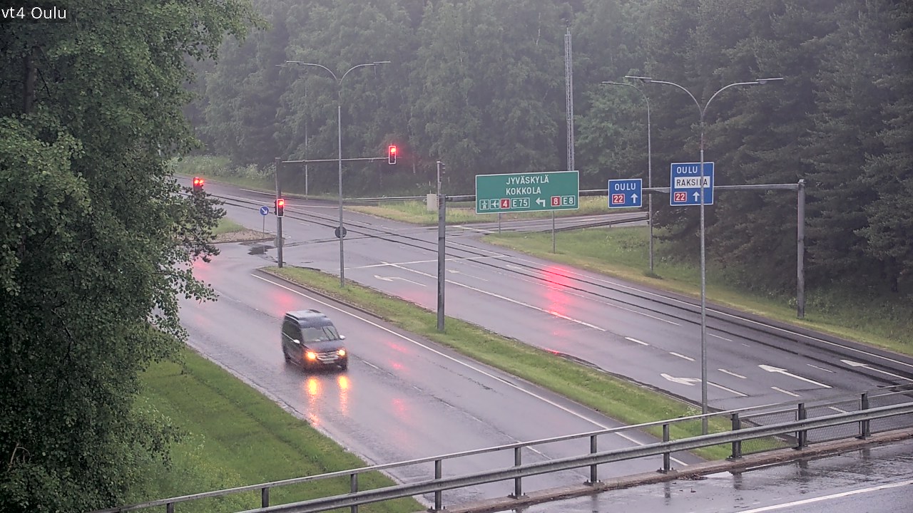 Kelikamerat Kuva Tie 4 Oulu, Oulu, Pohjois-Pohjanmaa