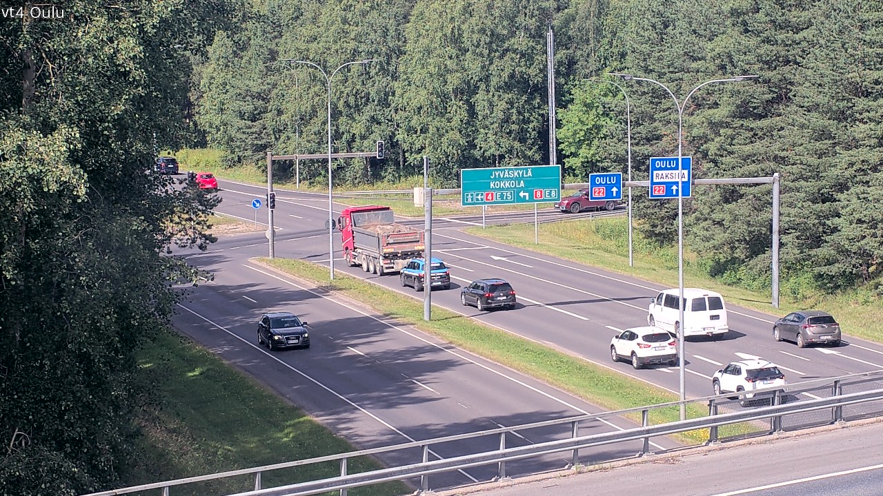 Kelikamerat Kuva Tie 4 Oulu, Oulu, Pohjois-Pohjanmaa