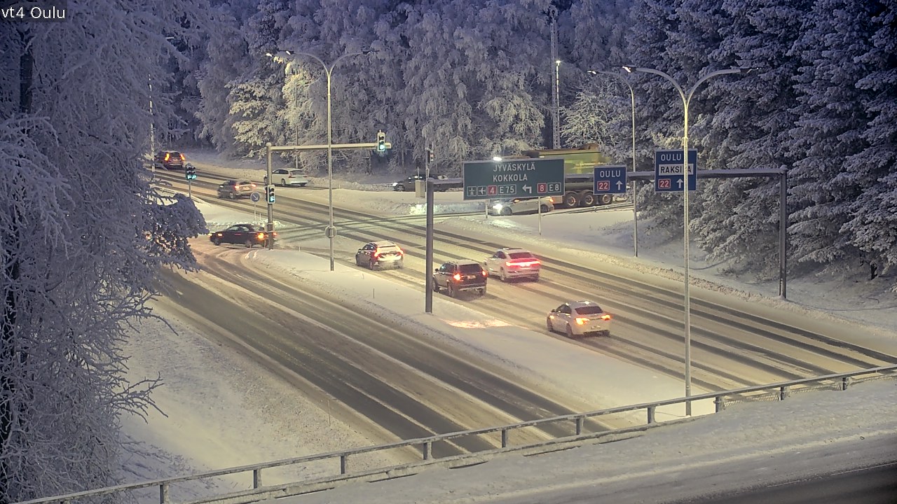 Kelikamerat Kuva Tie 4 Oulu, Oulu, Pohjois-Pohjanmaa