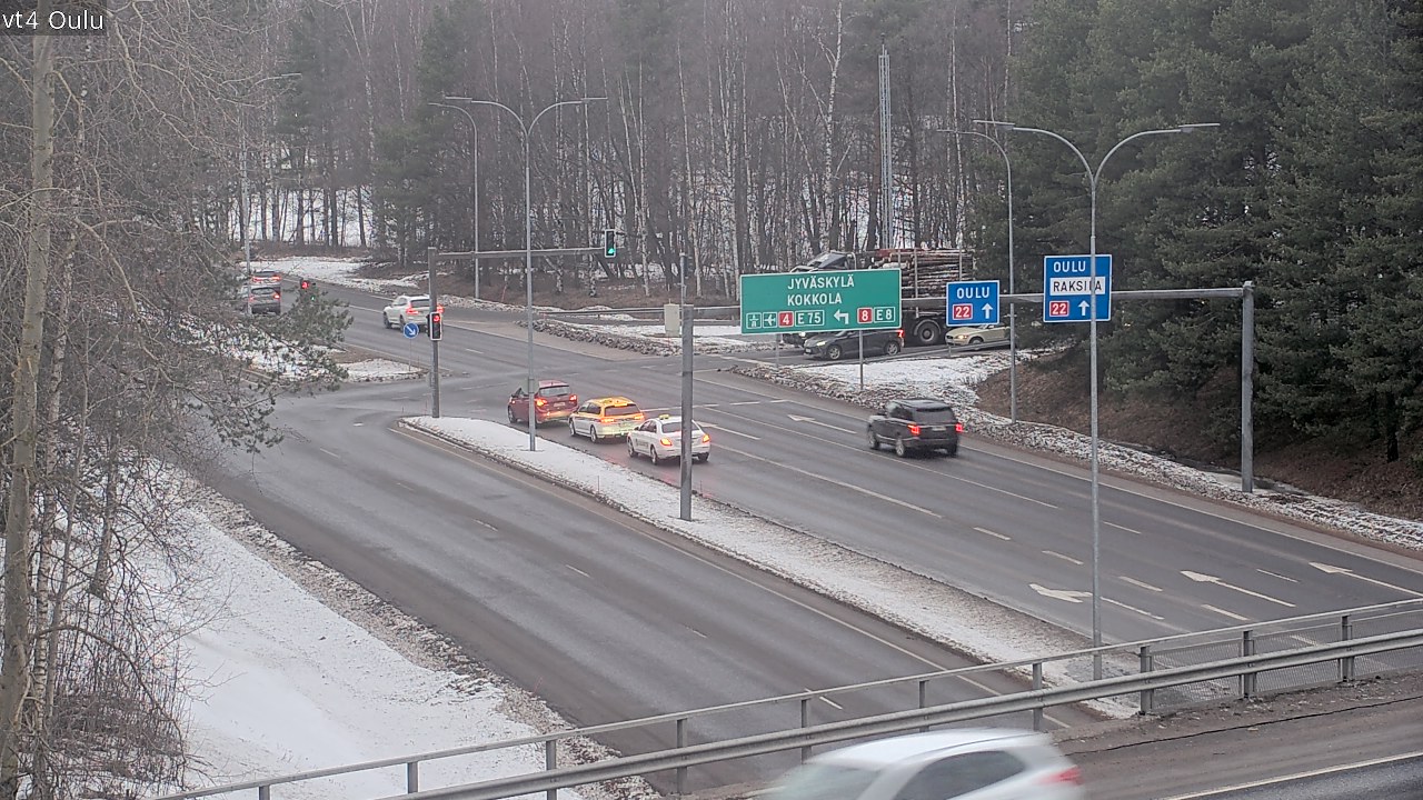 Kelikamerat Kuva Tie 4 Oulu, Oulu, Pohjois-Pohjanmaa