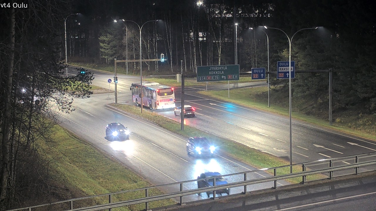 Kelikamerat Kuva Tie 4 Oulu, Oulu, Pohjois-Pohjanmaa