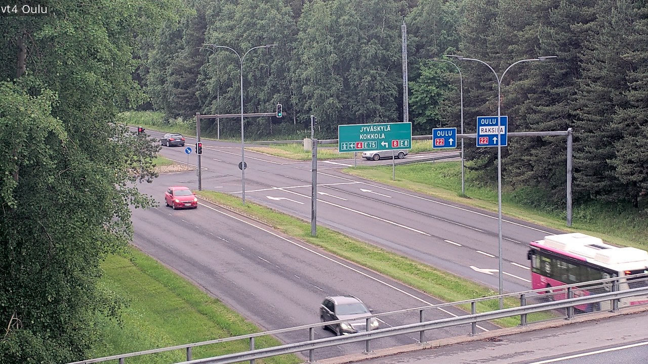Kelikamerat Kuva Tie 4 Oulu, Oulu, Pohjois-Pohjanmaa