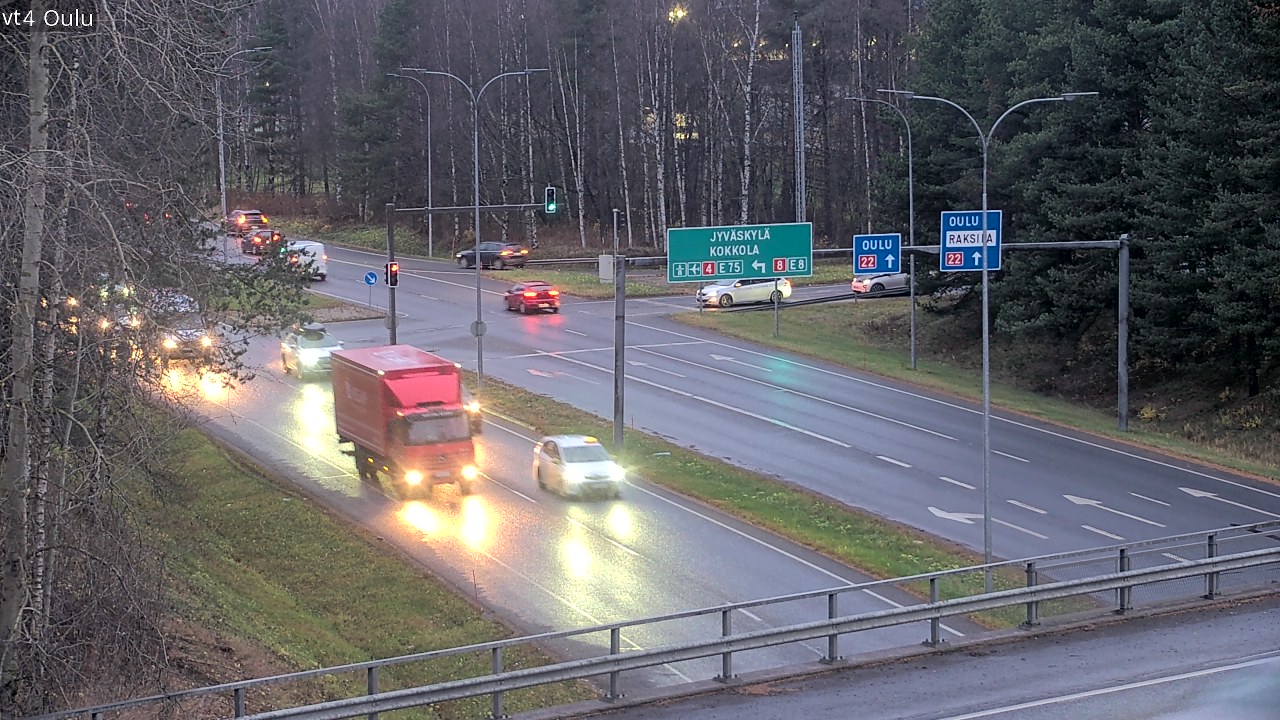 Kelikamerat Kuva Tie 4 Oulu, Oulu, Pohjois-Pohjanmaa